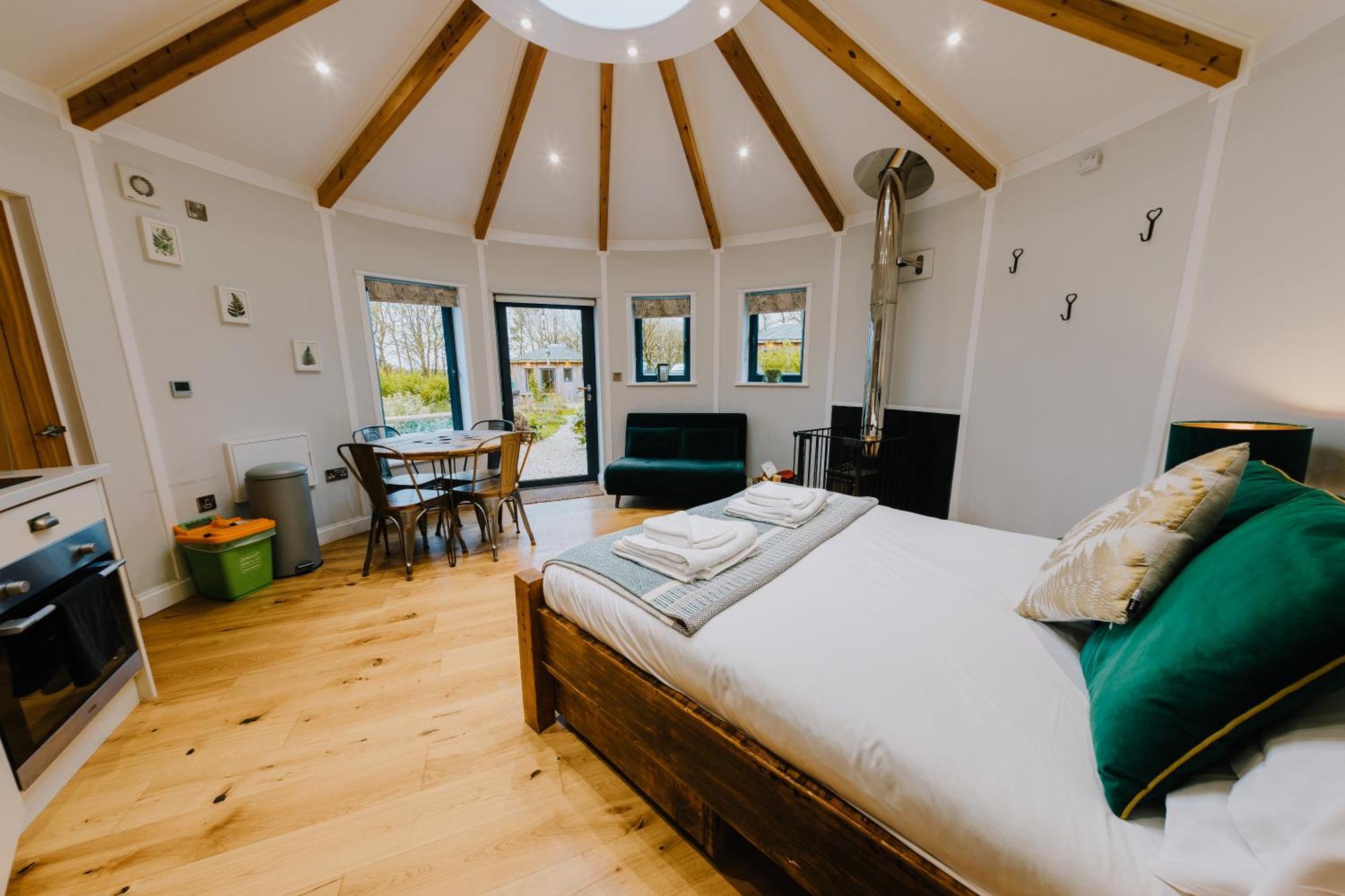バッド East Thorne Glampingヴィラ 部屋 写真